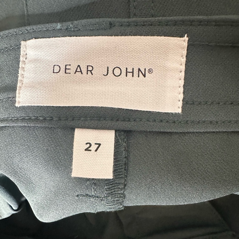Dear John | Green Utility Cargo Pants | Belted | Size 27 - Picture 4 of 4